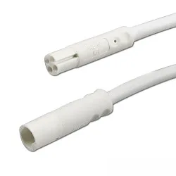 extension cable 4-pole, RGB, white