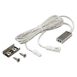 MiniAMP contact sensor, 12-24V DC, 5A, IP20, with 13.5cm + 150cm connection cables