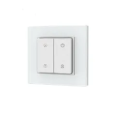 Sys-Pro surface mounting touch remote, incl. battery, 1 Zone, SingleColor dimming, with scene memory
