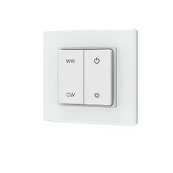 Sys-Pro surface mounting touch remote, incl. battery, 1 Zone, dynamic white CCT + dimming
