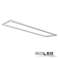 Accessory for LED panel - recessed mounting frame, aluminium, white RAL 9016, panel 1200 (30 x 120cm)