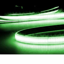 LED CRI9G Linear 48V-Flex strip, 8W, IP68, green, 500cm