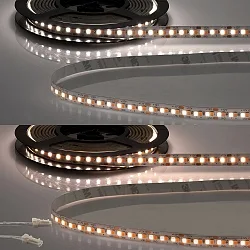 LED CRI919 / 940 MiniAMP Flex strip, 12V, 15W, dynamic white, both sided cable with male plug