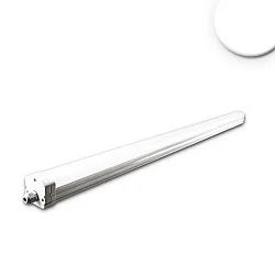 Linear LED luminaire with HF motion sensor, IP65 IK08, shockproof, 130cm, 36W 4000K 3760lm 180°