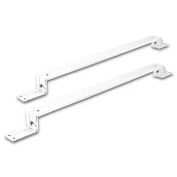 Accessory for LED panel - surface mounting bracket, aluminium, white