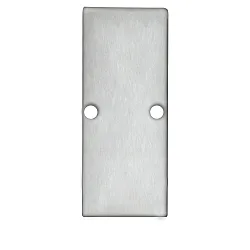 Accessory for profile HIDE DOUBLE - aluminium endcap EC90 incl. screws, anodized aluminium