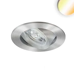 recessed luminaire Sunset Slim68 IP40, dimmable 9W 700lm 1800-2800K 45° 45° CRI 93