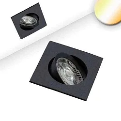 recessed luminaire Sunset Slim68 IP40, dimmable 9W 700lm 1800-2800K 45° 45° CRI 93