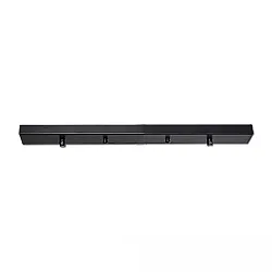 canopy INFINITY LONG BLACK 2 2-fold, long, without lamp socket