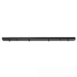 canopy INFINITY LONG BLACK 4 4-fold, long, without lamp socket