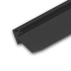 corner profile CORNER18 (45°/60°) surface-mounted version, black