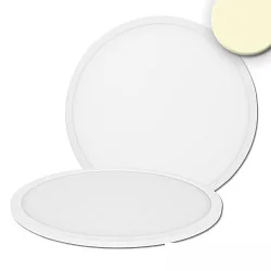 ceiling luminaire SLIM300 up / down, round IP44, white 