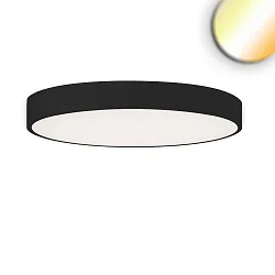 ceiling luminaire COLOR SWITCH ROUND - Ø 100CM CCT Switch, UGR < 19, multipower IP40, black dimmable