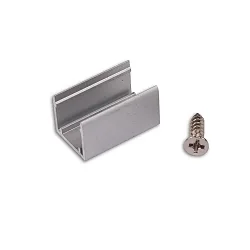 mounting bracket NEON B13H13 1 piece, silver