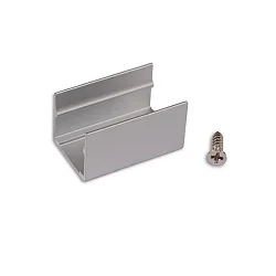 mounting bracket NEON B16H16 1 piece, silver