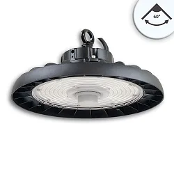hall spot FL2 200W DALI DIM 60° DALI controllable IP65, black dimmable