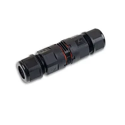 cable connector IP68, 6.5-11MM / 0.75-2.5MM², 250V 16A 3-pole, black