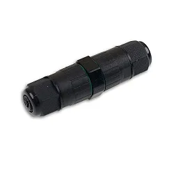 cable connector IP68, 6.5-11MM / 0.75-2.5MM², 250V 16A 2-pole, black