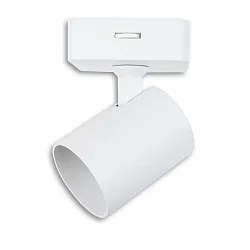 wall and ceiling luminaire GU10 SINGLE swivelling, with switch GU10 IP20, white