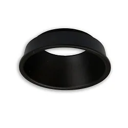 ring SYS-GU10 / UGR<12 for VDU workstation, set back, black