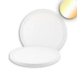 ceiling luminaire SLIM300 PRO up / down, CCT Switch, switchable IP44, white 