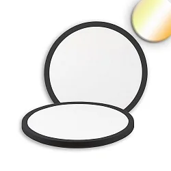 ceiling luminaire SLIM300 PRO up / down, CCT Switch, switchable IP44, black 