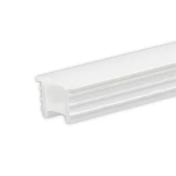accessories profile cover FLEX-COVER10 TWIST+BEND, opal, white 2000cm