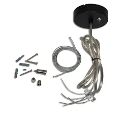 accessories wire suspension RASTER, multicolour 150cm