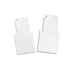 end cap TRACK48 (H50) with cover, white