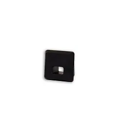 end cap EC 123 SURF 8 with cable hole, black