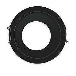 mounting frame MR11/GU10 MINI SPOT round, black
