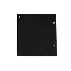 end cap EC 133 CURTAIN 10 ONE FLAT VISOR 2 pcs., left-right, black