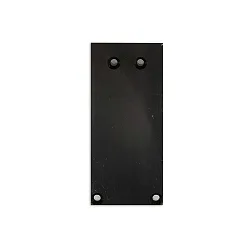 end cap EC130 CURTAIN 10 ONE HIGH 2 pcs., black