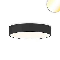 ceiling luminaire DN600 PHASE CCT Switch, multipower IP44, black dimmable