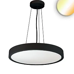 hanging luminaire DN1000 up / down IP44, black dimmable
