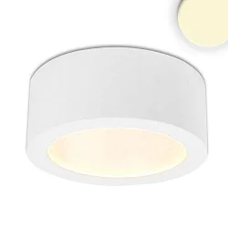 LED surface mount luminaire LUNA, IP20, indirect lightbeam, not dimmable, white