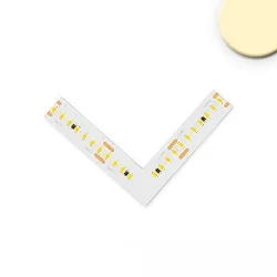 corner connector LINEAR10 FLEX - 0.8W 24V CRI927 with lighting, white