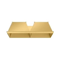 Accessory for LED Ceiling luminaire BOX 2.0 - double inside reflector, gold