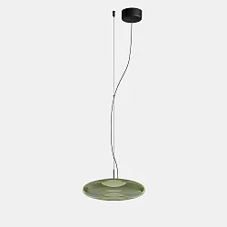 pendant luminaire PLAT SURFACE (LIGHT FOR LIFE) with shade, CCT Switch, adjustable, with diffuser IP20