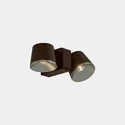 wall and ceiling luminaire DRONE DOUBLE LED 2 flames IP20, dimmable