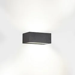 outdoor wall luminaire NEMESIS LED -  7x17CM up / down, small, switchable IP65