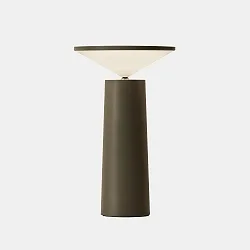 table lamp COCKTAIL LED with touch dimmer, conical IP20, grey dimmable