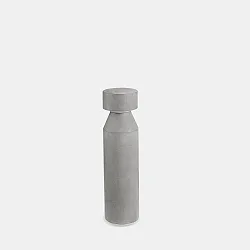 bollard lamp ROW LED IP65, opal, concrete grey