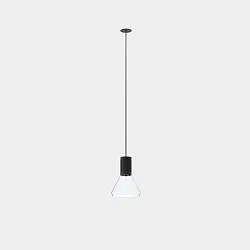 pendant luminaire IRIS PENJANT TRIMLESS switchable IP20, black 