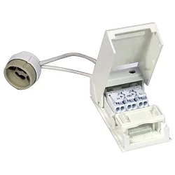 Lamp socket GU10, with 15cm cable and connection box