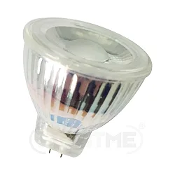 LED MR11 pin socket reflector lamp, 12V AC/DC, GU4, 3W 3000K 180lm 38°