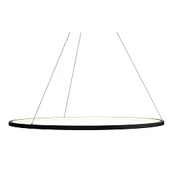 pendant luminaire GLORIA IP20, black dimmable