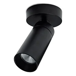 spot S16 IP20, black dimmable