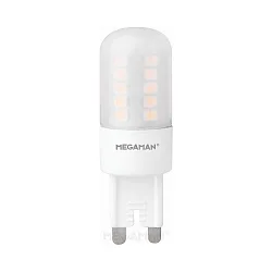 LED plug-in socket lamp, 230V AC, G9, 3.5W 2800K 300lm, dimmable