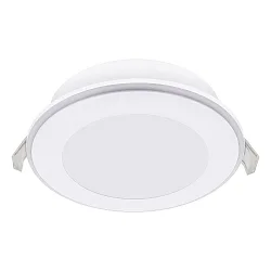 downlight KAYLA / DA 130MM rigid, built-in version IP20, white dimmable